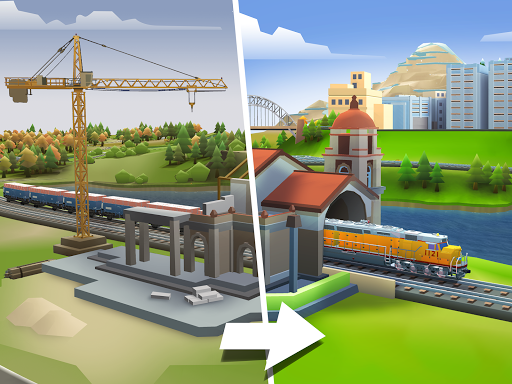Train Station 2: Rail Tycoon - Gameplay image of android game