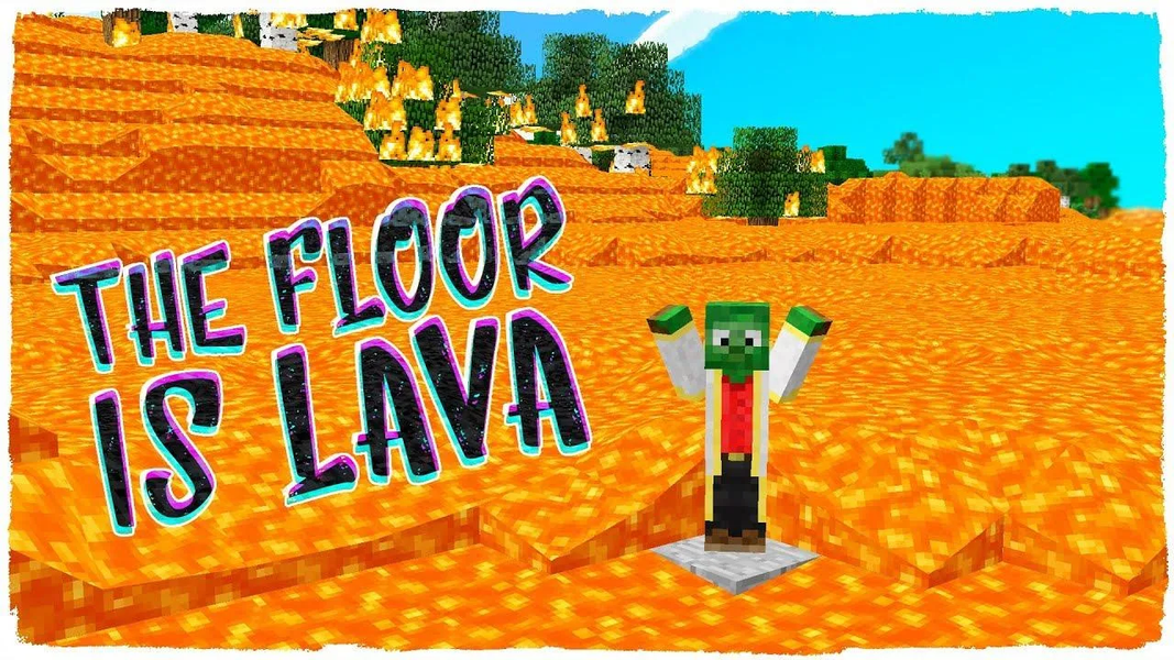 Floor is Lava Maps for MCPE - عکس برنامه موبایلی اندروید