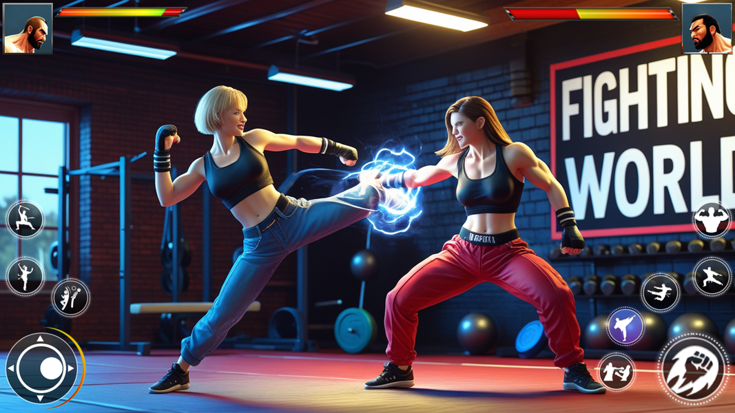 Bodybuilder Karate Fighting - عکس بازی موبایلی اندروید