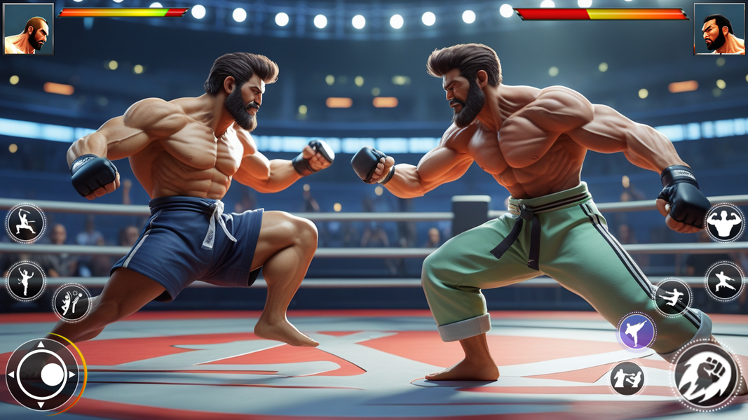Bodybuilder Karate Fighting - عکس بازی موبایلی اندروید