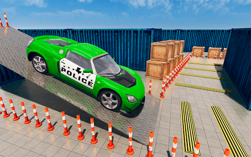 Modern Police Car Parking - Car Games - Image screenshot of android app