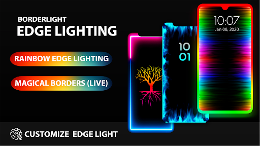 Edge Lighting - Borderlight - عکس برنامه موبایلی اندروید