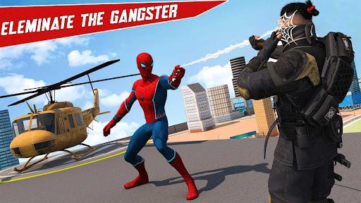 Spider Rope Hero Man Gangster Crime City Battle - Image screenshot of android app