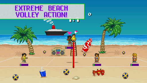 Extreme Beach Volley - عکس بازی موبایلی اندروید