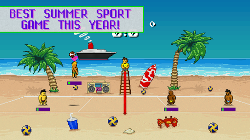 Extreme Beach Volley - Gameplay image of android game