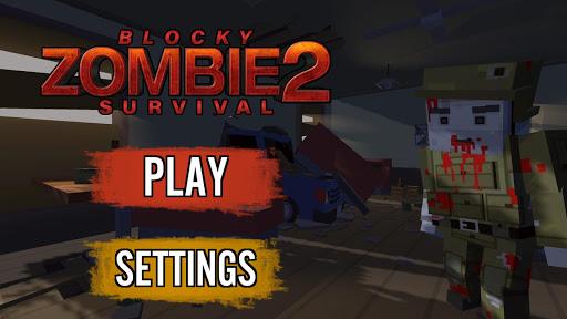 Blocky Zombie Survival 2 - عکس بازی موبایلی اندروید