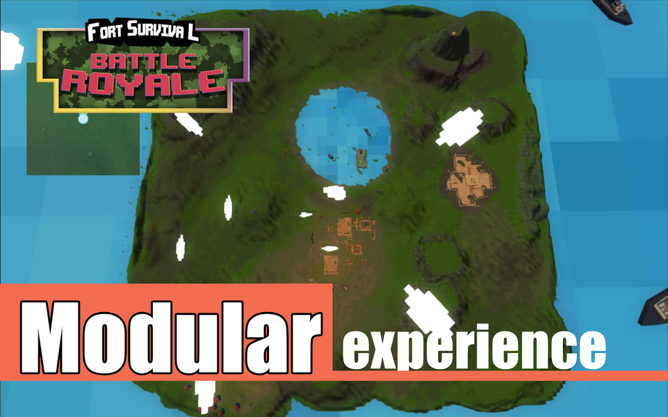 Fort Survival Battle Royale - Gameplay image of android game