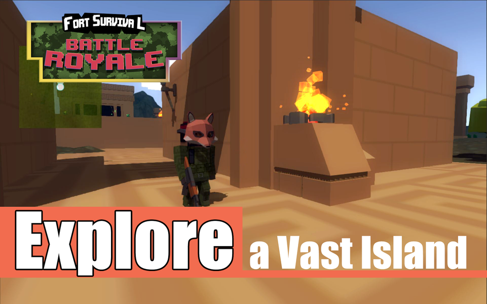 Fort Survival Battle Royale - Gameplay image of android game