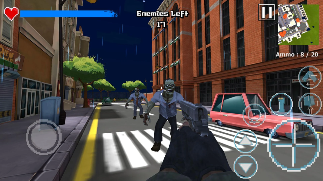 Resident Zombie Survival - Gameplay image of android game