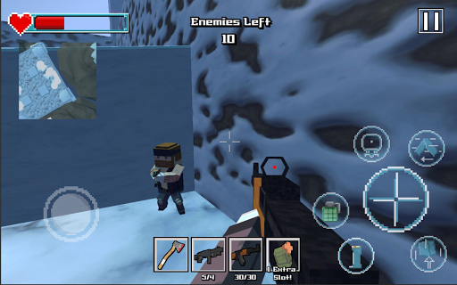 Sniper Shooter Blocky Hitman - Gameplay image of android game