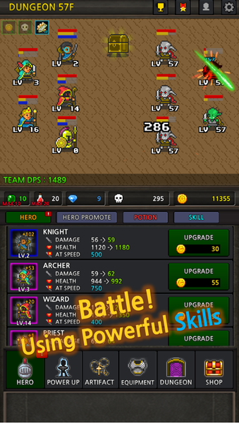 Grow Heroes VIP : Idle Rpg - Image screenshot of android app