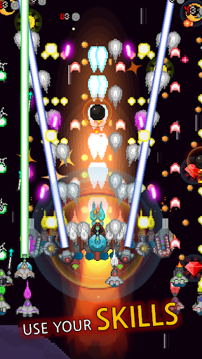 Grow Spaceship : Idle Shooting - Gameplay image of android game
