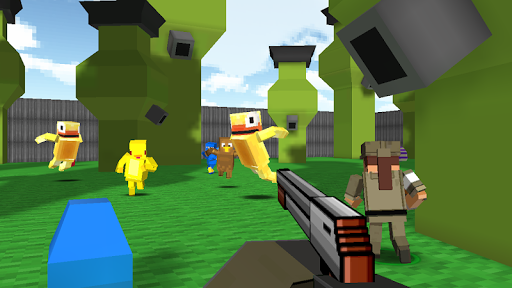 Pixel Z Gunner - Gameplay image of android game