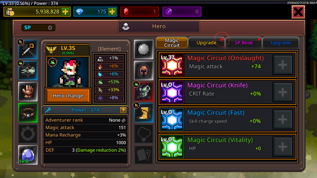 Grow Magic Master : Idle Rpg - Gameplay image of android game