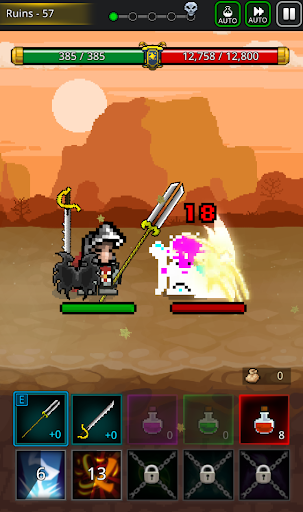 Grow Swordmaster - Gameplay image of android game