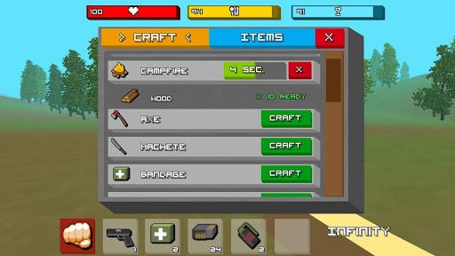 Zombie Craft Survival ۳D: Free Shooting Game - عکس بازی موبایلی اندروید