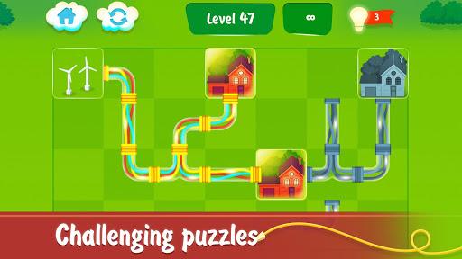 Energy - power lines (new puzzle game) - Image screenshot of android app
