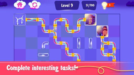 Energy - power lines (new puzzle game) - Image screenshot of android app