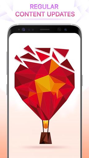 Low Poly Book - coloring book & art game by number - عکس برنامه موبایلی اندروید