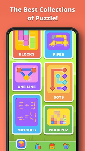 Puzzler - Brain Puzzle Games - Gameplay image of android game