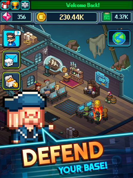 Tap Tap Evil: Idle Cash 8 bit - Image screenshot of android app