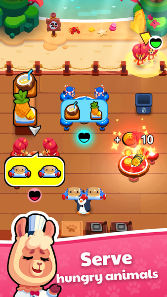 Zoo Restaurant: Animal Chef - Gameplay image of android game