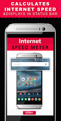 Internet Speed Meter - عکس برنامه موبایلی اندروید
