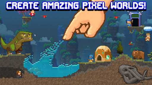 The Sandbox Evolution - Craft a ۲D Pixel Universe! - عکس بازی موبایلی اندروید