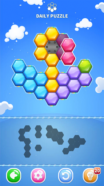 Block Candy: Hexa Puzzle - عکس بازی موبایلی اندروید