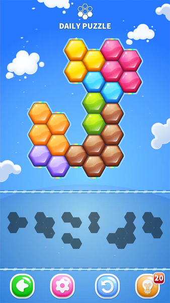 Block Candy: Hexa Puzzle - عکس بازی موبایلی اندروید