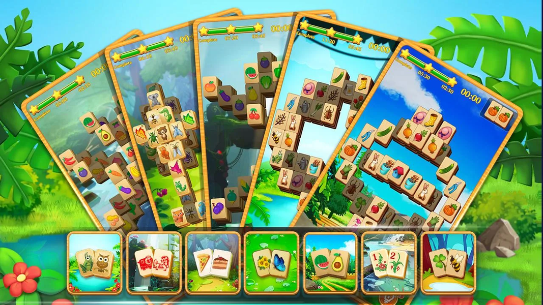 Mahjong Forest - عکس بازی موبایلی اندروید