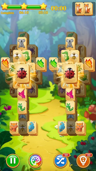 Mahjong Forest - عکس بازی موبایلی اندروید