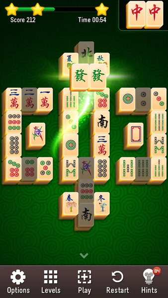 Mahjong Solitaire - Gameplay image of android game