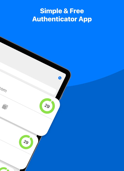 Authenticator App - عکس برنامه موبایلی اندروید
