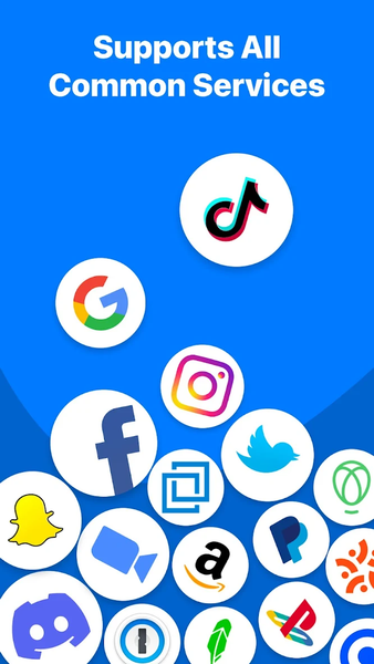 Authenticator App - عکس برنامه موبایلی اندروید