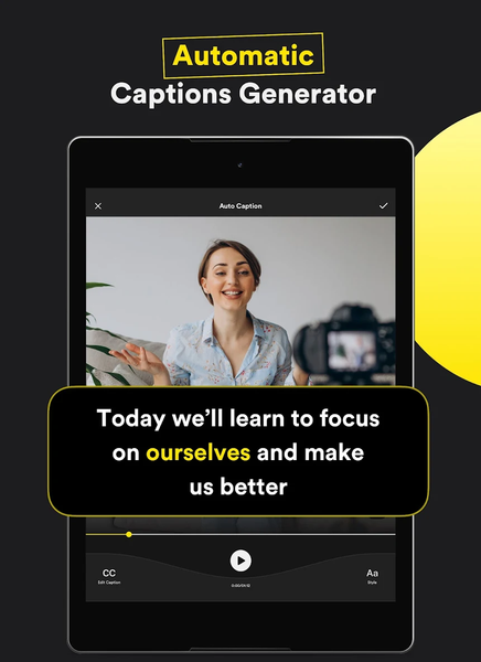 Captions Ai: Videos Subtitles - Image screenshot of android app