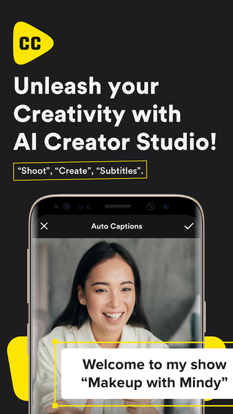 Captions Ai video subtitles - Image screenshot of android app