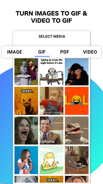 GIF Maker, GIF Editor, Photo t - Image screenshot of android app
