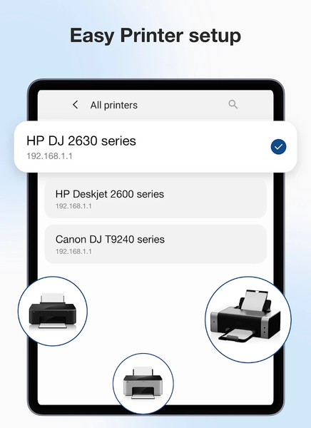 Smart HPrinter Service :ePrint - عکس برنامه موبایلی اندروید