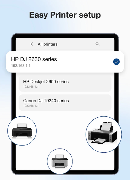 Smart HPrinter Service :ePrint - عکس برنامه موبایلی اندروید