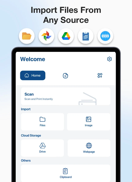Smart HPrinter Service :ePrint - عکس برنامه موبایلی اندروید