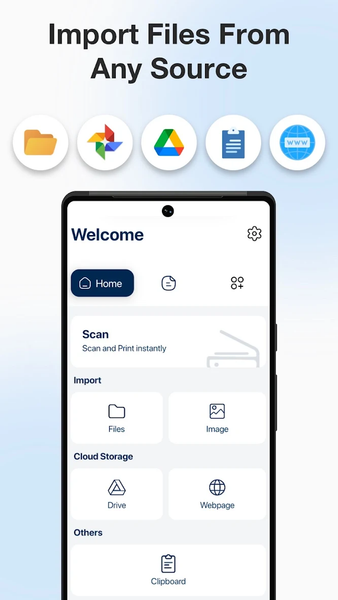 Smart HPrinter Service :ePrint - عکس برنامه موبایلی اندروید