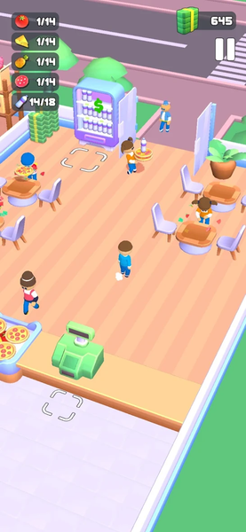 Pizza Universe - Gameplay image of android game