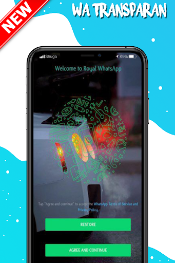 GB WA Delta Transparan - Image screenshot of android app