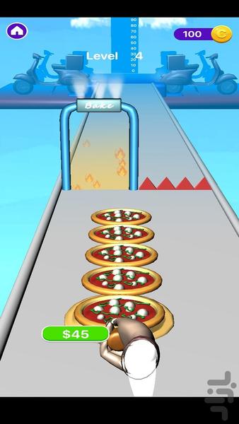 Pizza Cooking Rush - Gameplay image of android game
