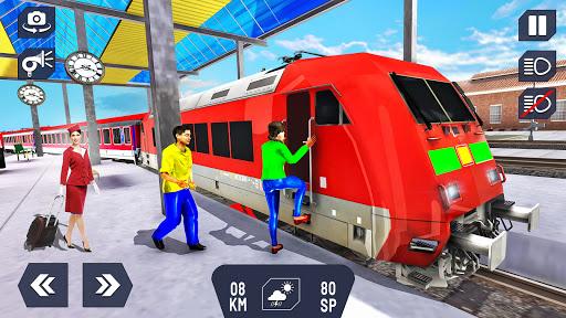 Euro Train Driver Simulator 3D - Gameplay image of android game