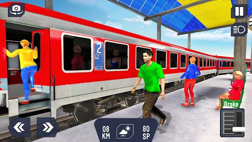 Euro Train Driver Simulator 3D - Gameplay image of android game