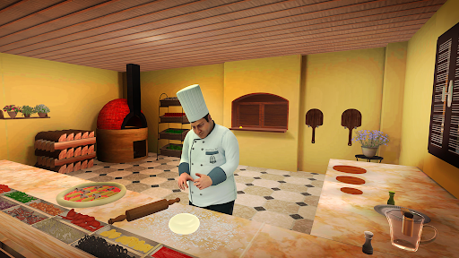 Pizza Simulator: 3D Cooking - Image screenshot of android app