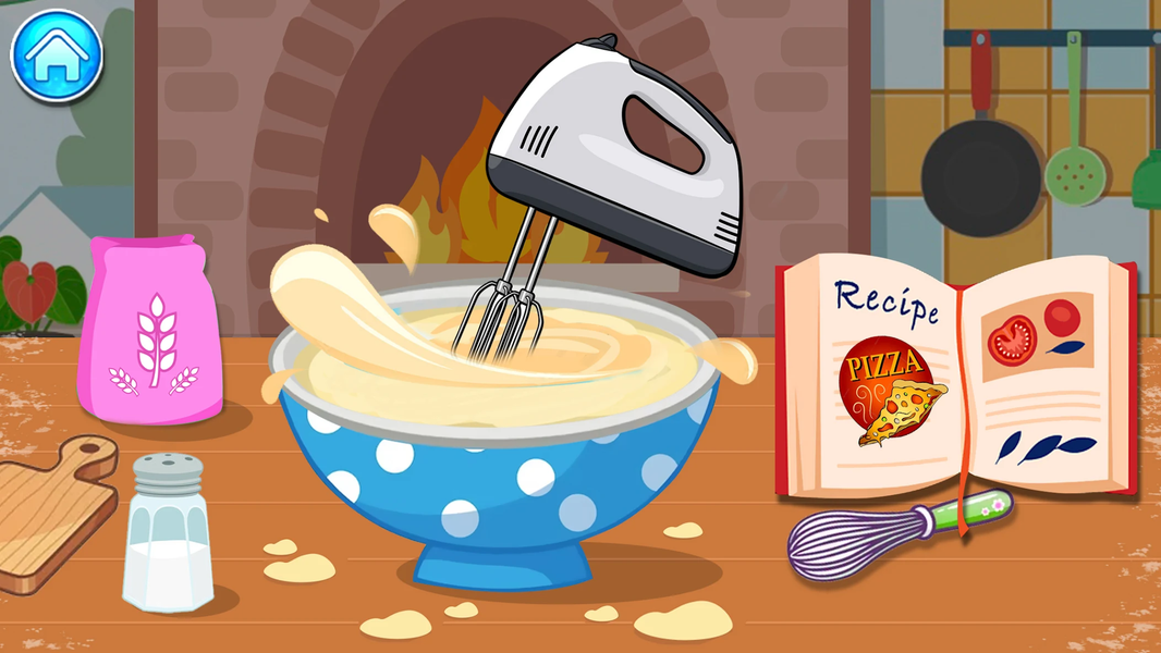 Pizza Maker Pizza Baking Games - Gameplay image of android game