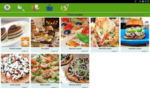 Pizza recipes - عکس برنامه موبایلی اندروید